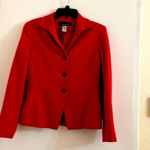 Holiday red jacket for all occasions and office.